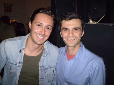 Charles Nordeen and Michael Crane Photo